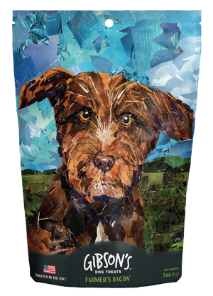 Wild Meadow Farms Gibson's Farmer's Bacon Dog Treats, 3-oz
