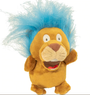 GoDog Silent Squeak Jouet pour chien Crazy Hair Lion