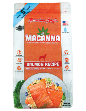 Grandma Lucy's Macanna Salmon Freeze-Dried Grain-Free Dog Food