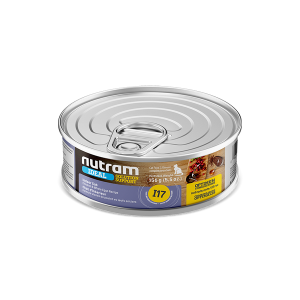 Nutram Ideal I17 Solution Support Chicken & Whole Eggs Wet Cat Food