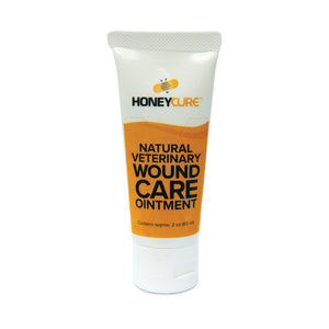 HoneyCure Tube de pommade vétérinaire à base de miel de Manuka pour soins des plaies
