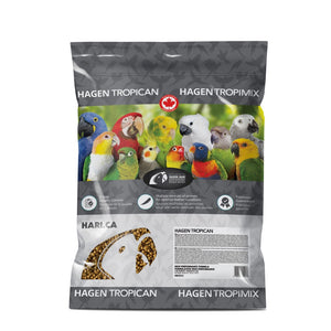 HARI Tropican Formule Haute Performance Granulés de 4 mm pour Petits Perroquets, 25-lb