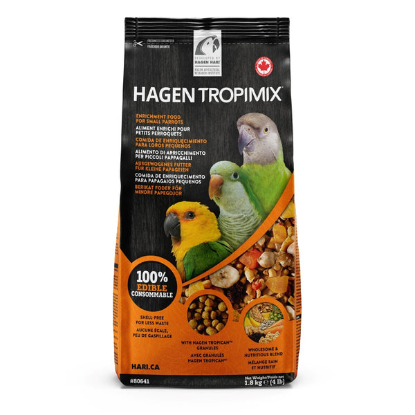 HARI Tropimix Enrichment Food Blend for Small Parrots