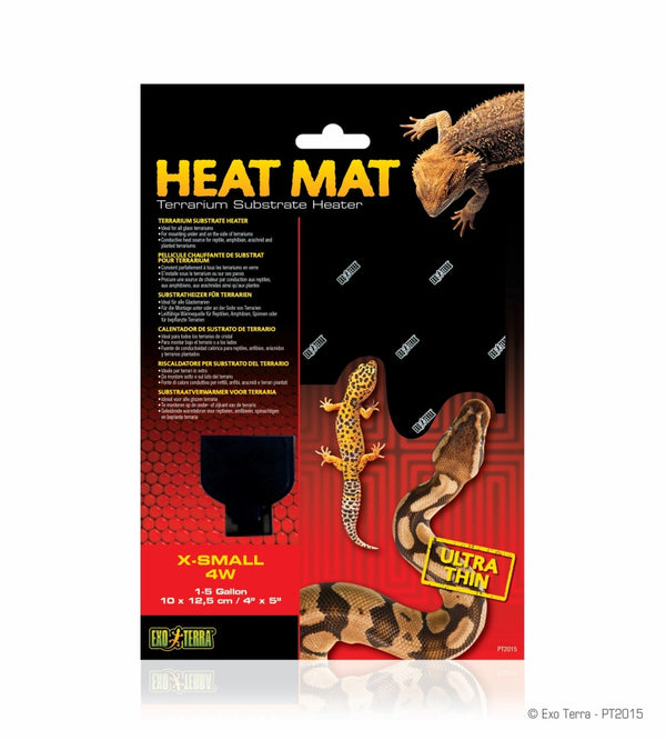 Exo Terra Heat Mat Reptile Terrarium Substrate Heater