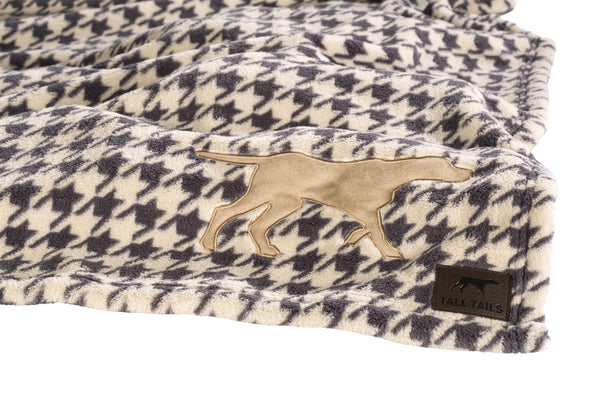 Tall Tails Houndstooth Dog Blanket