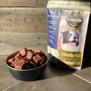 K9 Choice Lil Guys Plus Kangourou Nourriture crue congelée pour chiens