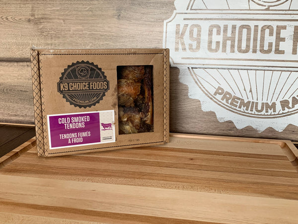 K9 Choice Friandises pour chiens tendons de bœuf fumés à froid, 907 grammes