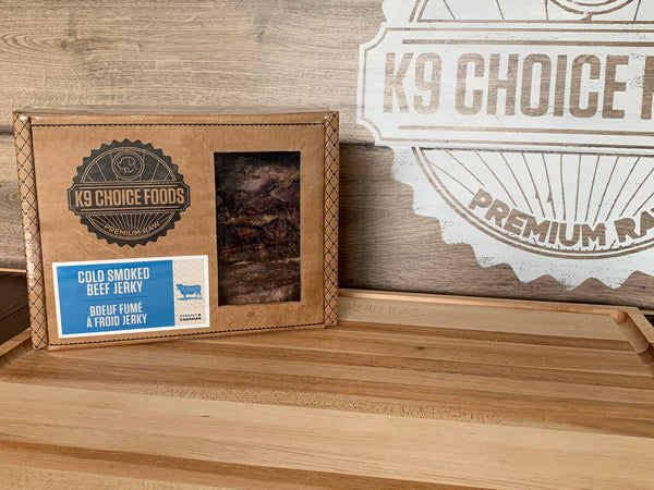 K9 Choice Friandises pour chiens viande séchée de bœuf fumée à froid, 907 grammes