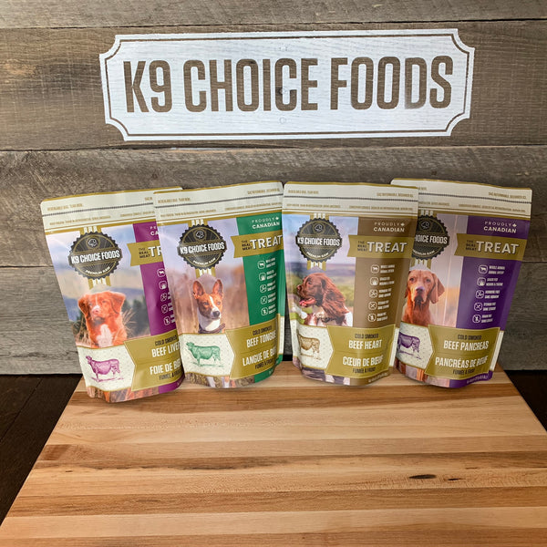 K9 Choice Foods Smoked Beef Tongue Dog Treat