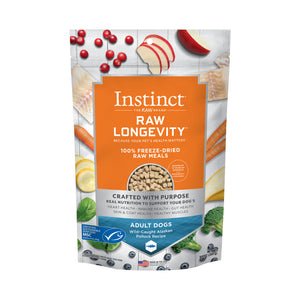 Instinct Raw Longevity Wild-Caught Alaskan Pollock 100% Freeze-Dried Dog Food, 9.5-oz