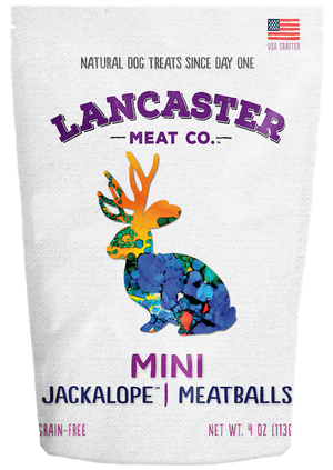 Lancaster Meat Co Mini Meatballs Jackalope, 4-oz
