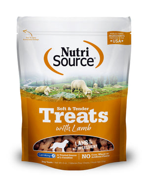 Gâteries pour chiens NutriSource Soft and Tender Agneau, 6 oz