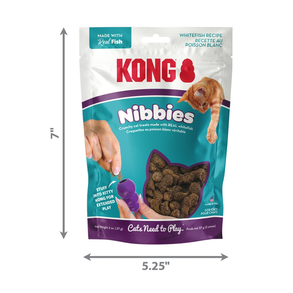 KONG Nibbies Whitefish Cat Treats
