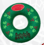 KONG Holiday Airdog Donut Dog Toy