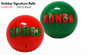 KONG Holiday Signature Ball Dog Toy