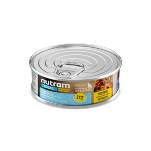 Nutram Ideal I12 Solution Weight Control Chicken & Pearled Barely Wet Cat Food