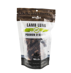 Naturawls Friandises déshydratées aux poumons d'agneau pour chiens
