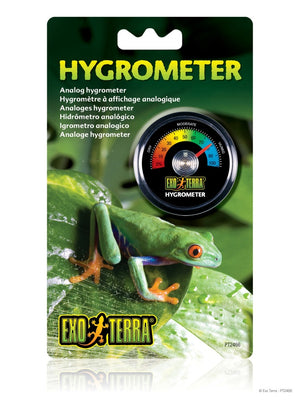Exo Terra Analog Hygrometer for Reptiles
