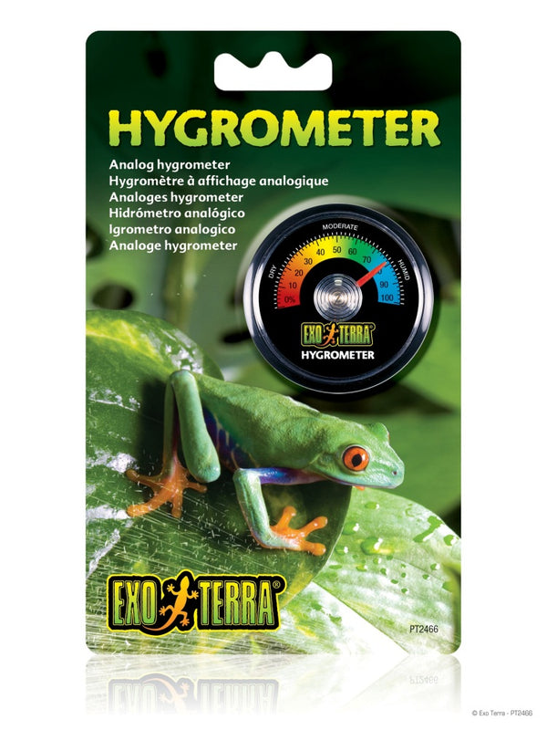 Exo Terra Analog Hygrometer for Reptiles