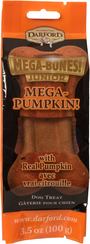 Darford Mega Pumpkin Junior Bone Dog Treat, 3.5-oz