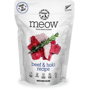 New Zealand Natural Pet Food Meow Beef & Hoki Freeze-Dried Cat Food