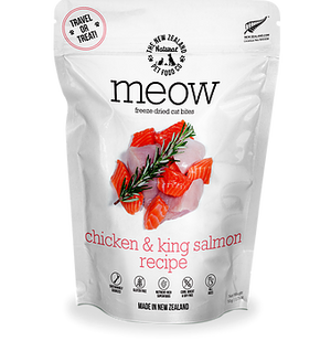 New Zealand Natural Pet Food Meow Chicken & King Salmon Freeze-Dried Cat Food