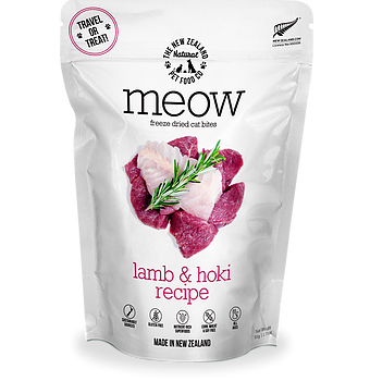 New Zealand Natural Pet Food Meow Lamb & Hoki Freeze-Dried Cat Food