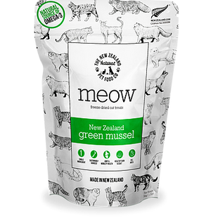 New Zealand Natural Pet Food Woof New Zealand Green Mussel Freeze-Dried Dog Treats