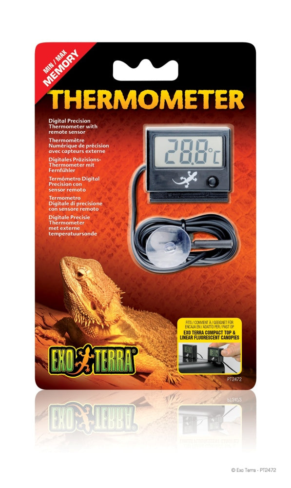 Exo Terra Digital Thermometer Digital Precision Instrument