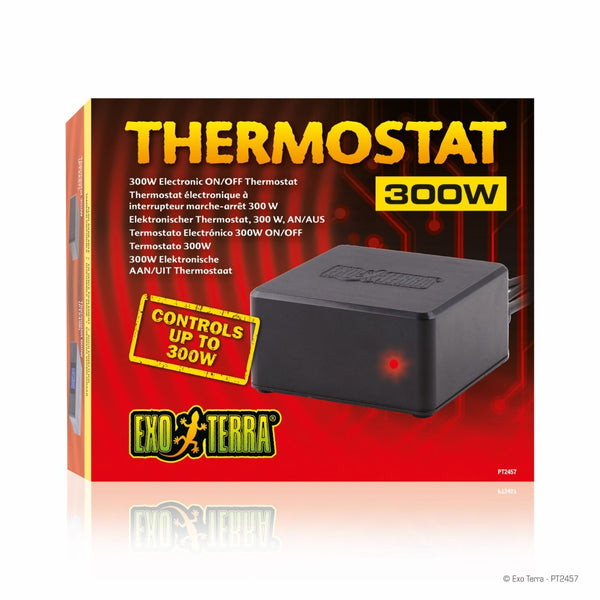Exo Terra Electronic On/Off Thermostat for Terrariums, 300-watt