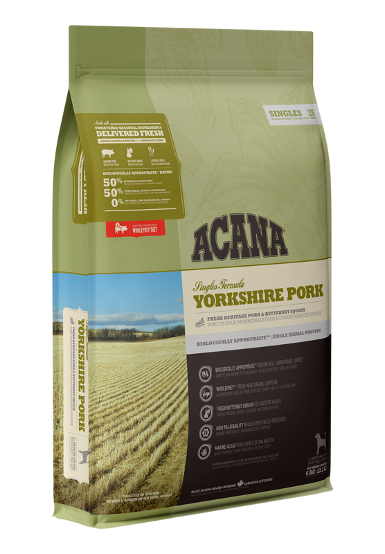 ACANA Singles Yorkshire Pork Dry Dog Food