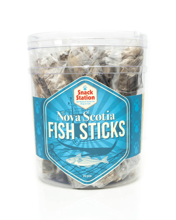 This & That Snack Station Nova Scotia Fish Sticks Dog Treats