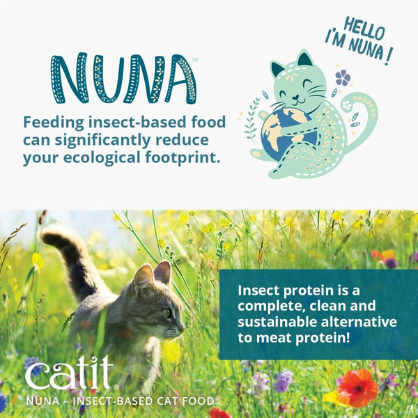Catit Nuna Insect Protein & Chicken Recipe Dry Cat Food