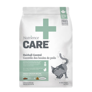 Nourriture sèche pour chats Nutrience Care Contrôle des boules de poils au poulet