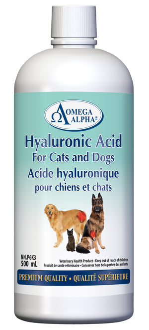 Omega Alpha Acide Hyaluronique Pour Chiens Et Chats