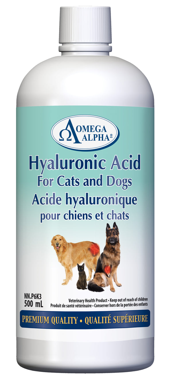 Omega Alpha Acide Hyaluronique Pour Chiens Et Chats