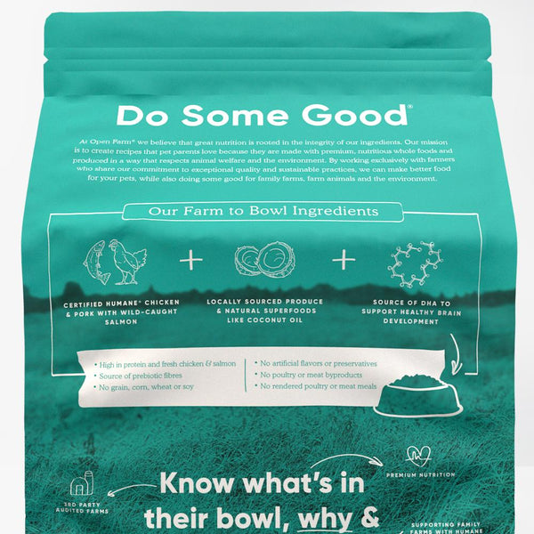 Open Farm Puppy Recipe Grain-Free Dry Dog Food
