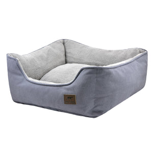 Tall Tails Dream Chaser Bolster Dog Bed, Charcoal