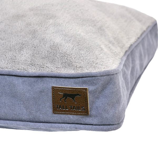 Tall Tails Dream Chaser Cushion Dog Bed, Charcoal