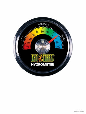 Exo Terra Analog Hygrometer for Reptiles