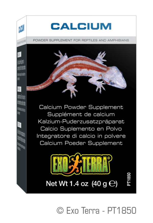 Exo Terra Calcium Powder Reptile & Amphibian Supplement