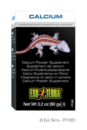 Exo Terra Calcium Powder Reptile & Amphibian Supplement