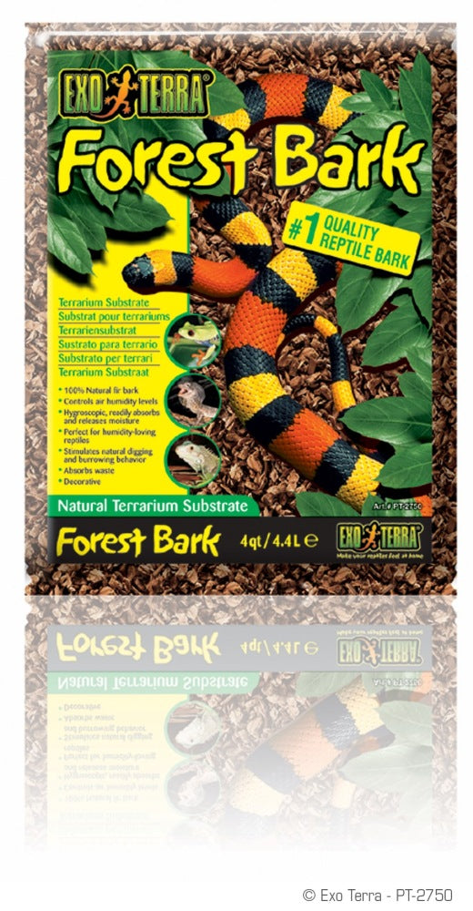 Exo Terra Forest Bark Natural Fir Terrarium Reptile Substrate