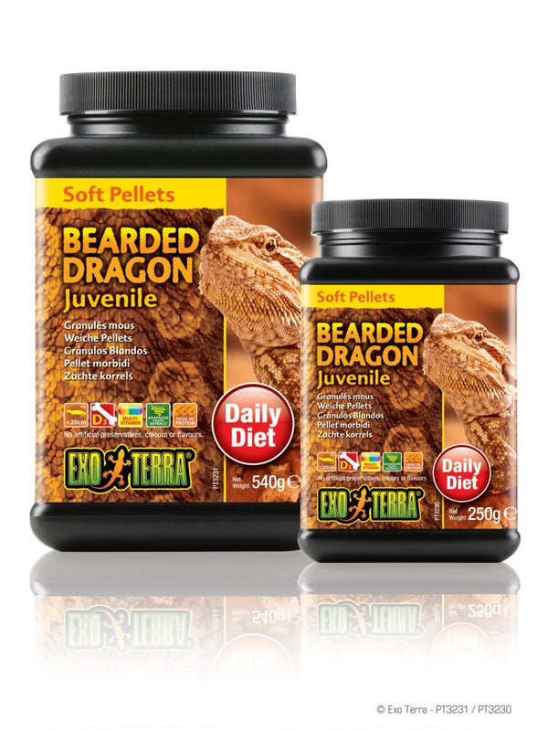 Exo Terra Soft Juvenile Bearded Dragon Food