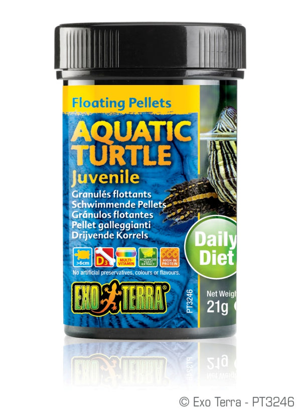 Exo Terra Floating Pellets Juvenile Aquatic Turtle Food