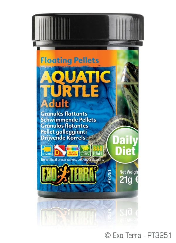 Exo Terra Floating Pellets Adult Aquatic Turtle Food