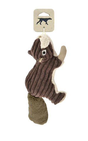 Tall Tails Squirrel Squeaker Dog Toy, 12-in