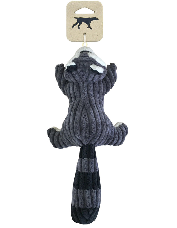 Tall Tails Raccoon Dog Toy, 12-in