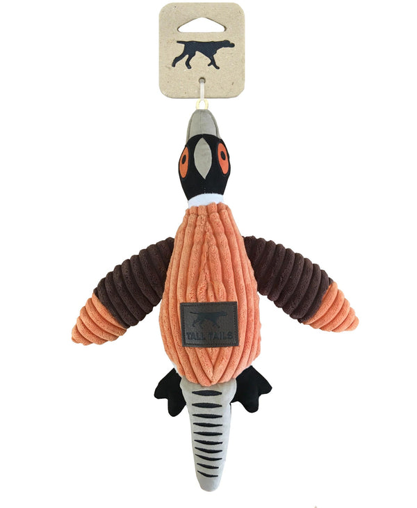 Tall Tails Pheasant Squeaker Dog Toy
