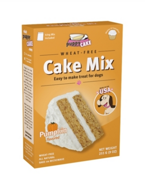 Puppy Cake Cake Mix Pumpkin Flavored Dog Treats, 9-oz